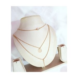 Three layer neckchain ✨